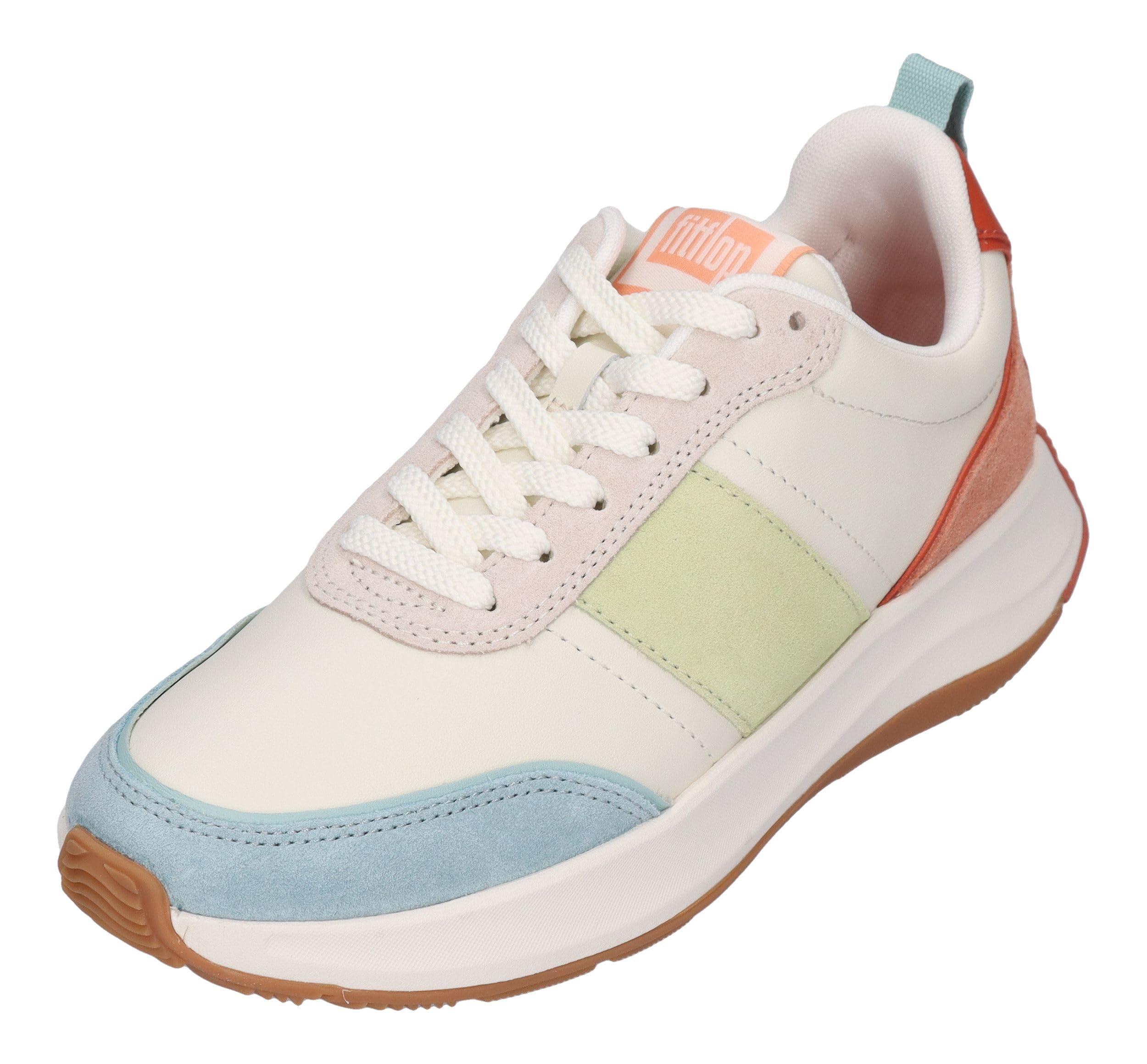 Fitflop F mode S Trainers Apricot Mix in White Lyst UK