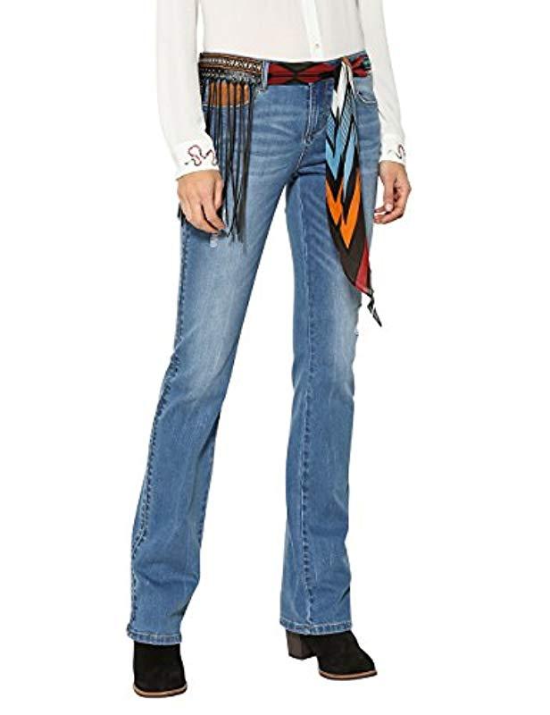 Jayne Pantalones Vaqueros Bootcut Desigual de Denim de color Azul | Lyst