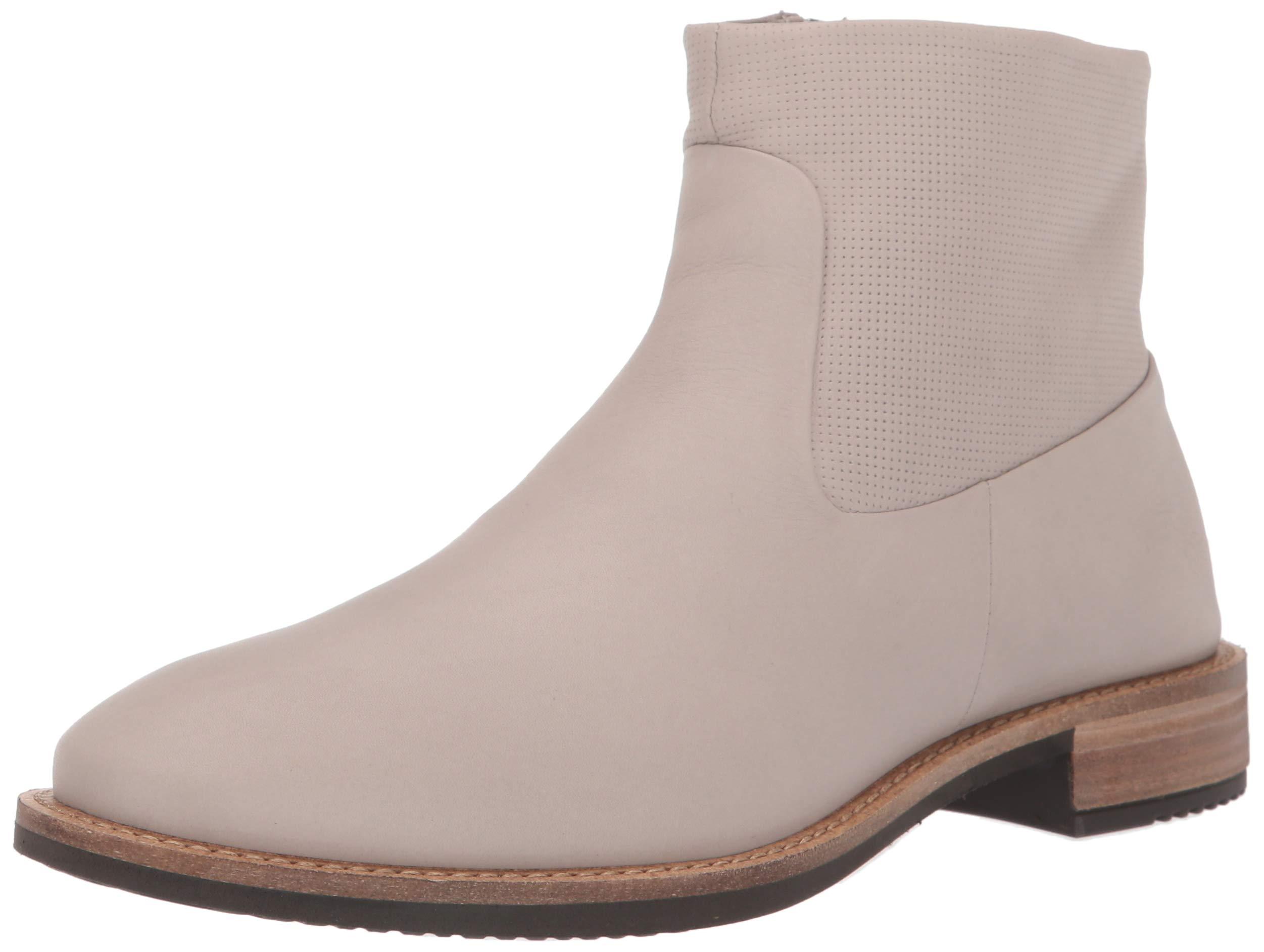 Ecco Leather Sartorelle 25 Ankle Boot in Grey Rose (Gray) - Save 8% | Lyst