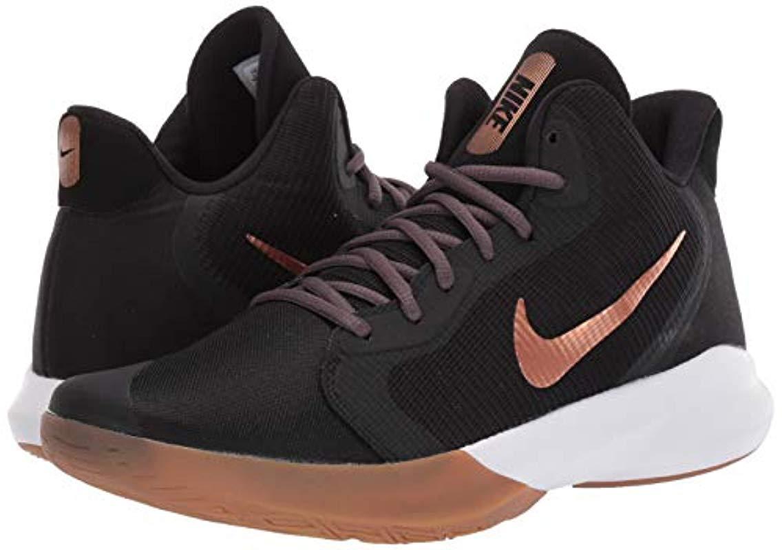 Nike Precision Iii Basketball Shoes in Black for Men - Lyst