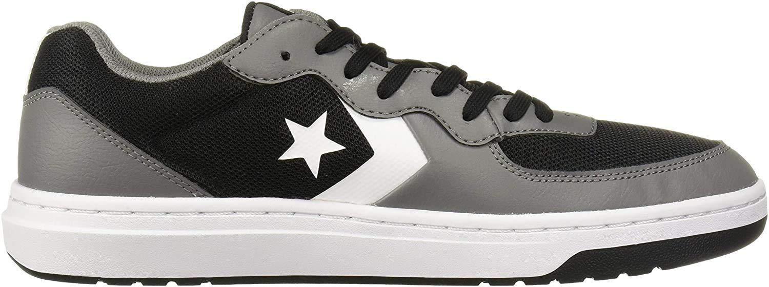 Converse Leather Rival Shoot For The Moon Sneaker in Black/Red (Black) for  Men | Lyst