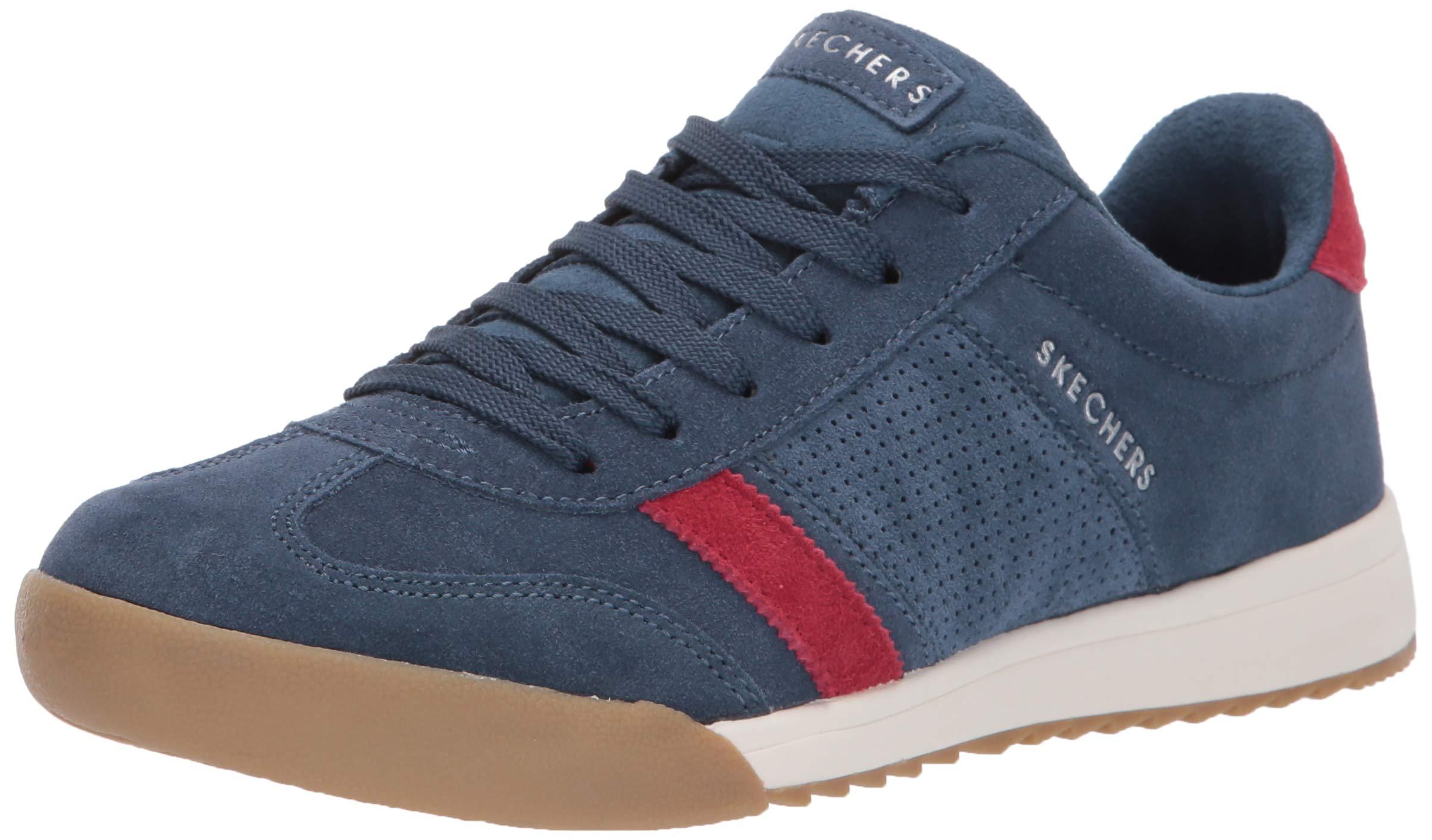 Skechers Zinger-suede Retro Trainer Sneaker in Navy (Blue) | Lyst