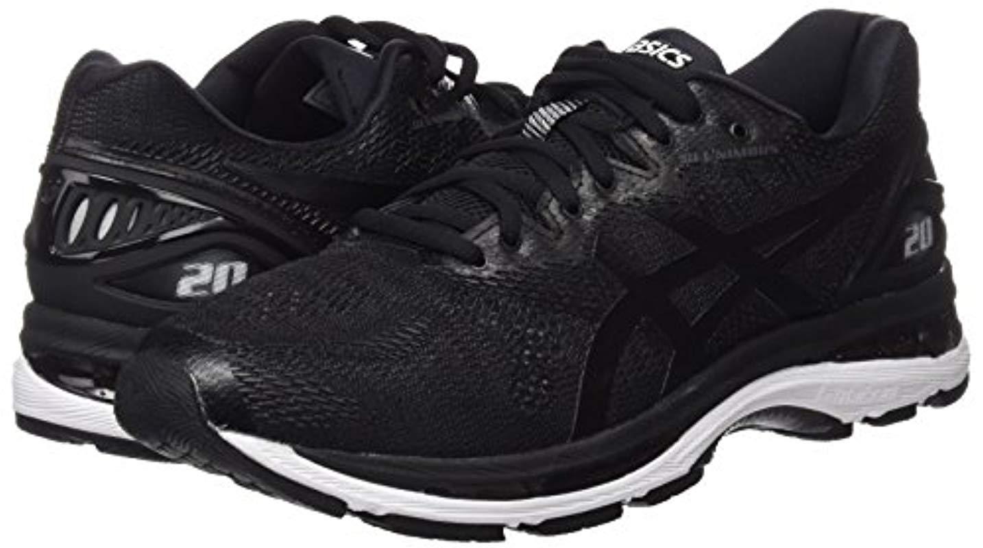 Asics Rubber Gel-nimbus(r) 20 (black/white/carbon) Men's Running Shoes for  Men - Lyst
