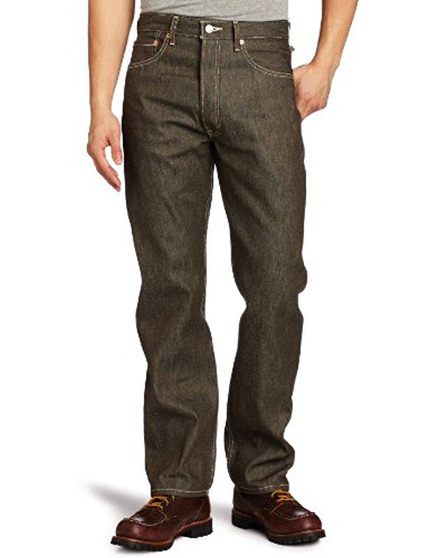 brown levis 501