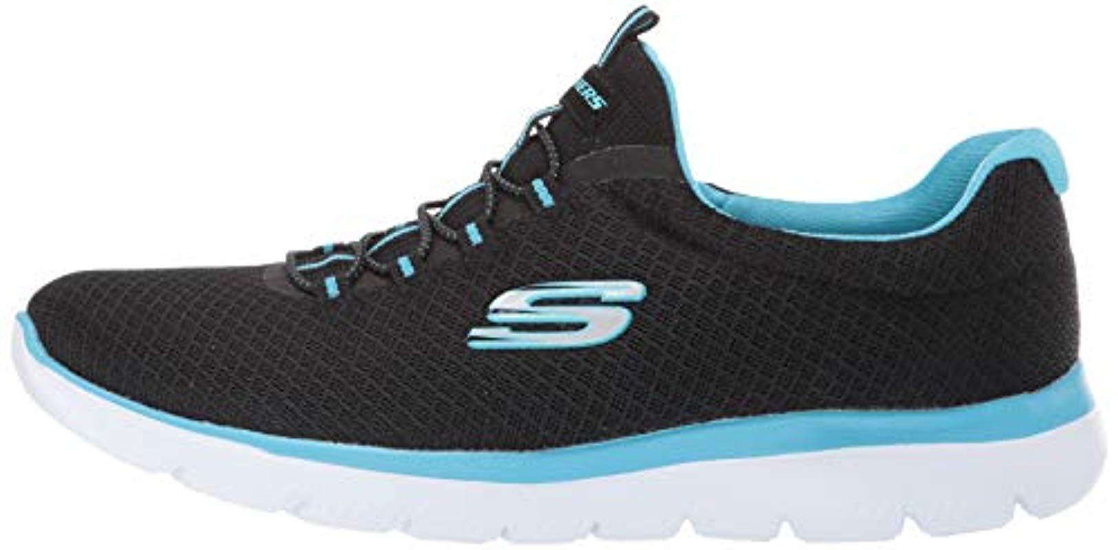 skechers summits black