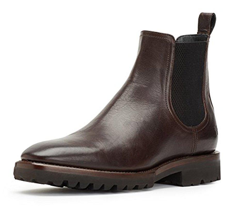 frye weston lug chelsea