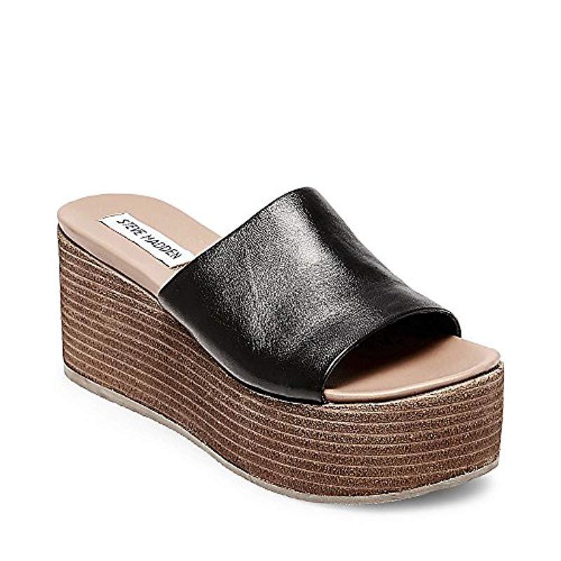 steve madden heated wedge sandal