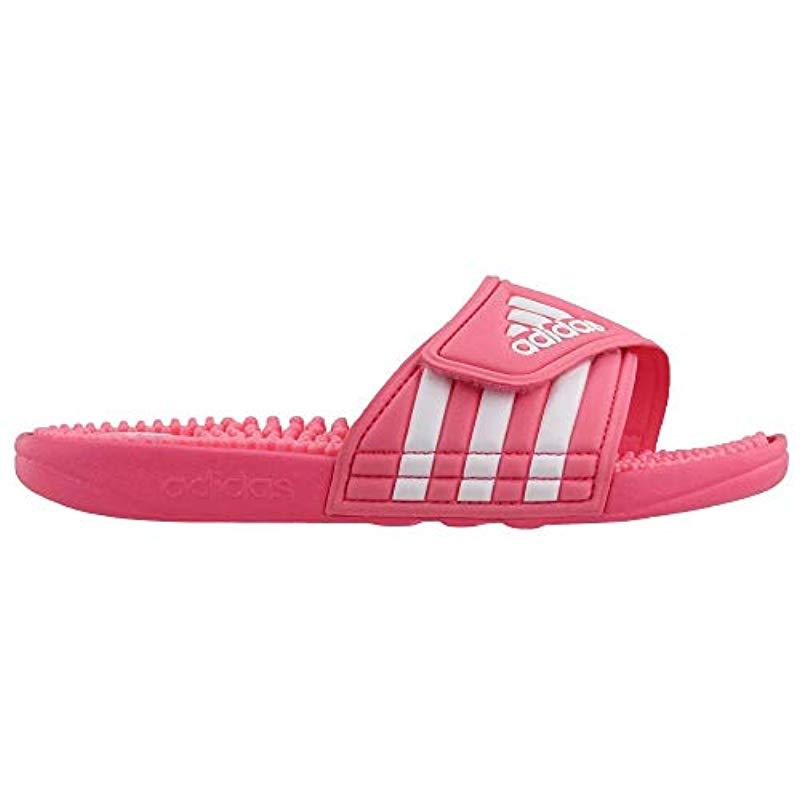 adidas Adissage Slide in Pink | Lyst