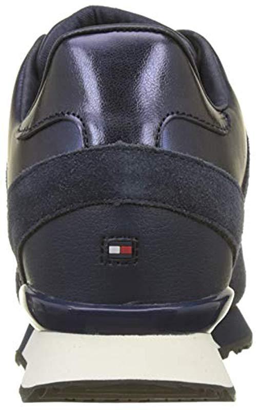 tommy hilfiger camo metallic wedge