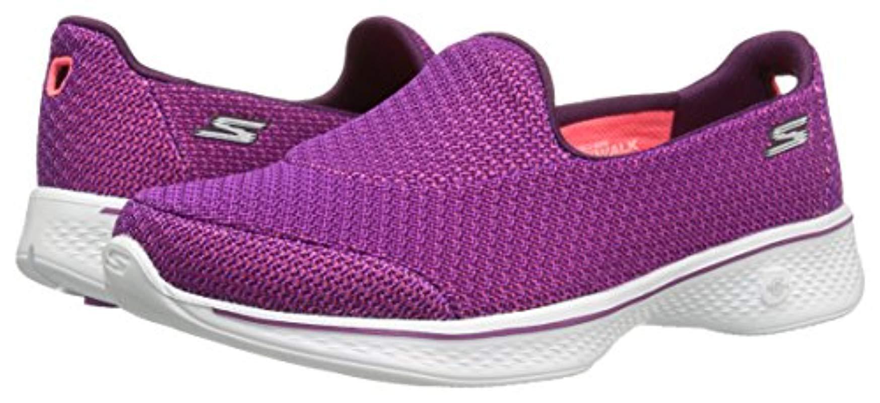 purple go walk skechers