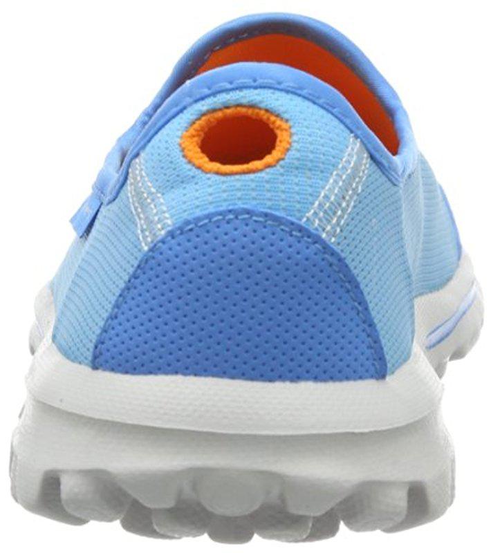 detección Decepcionado televisor Skechers Performance Go Walk Recovery Slip-on in Blue | Lyst