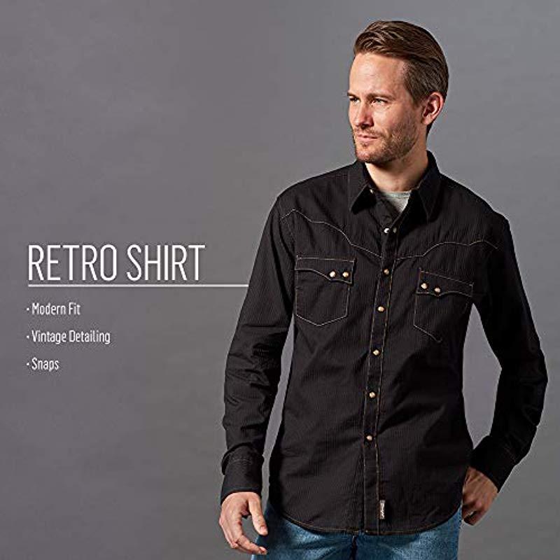 wrangler retro snap shirts