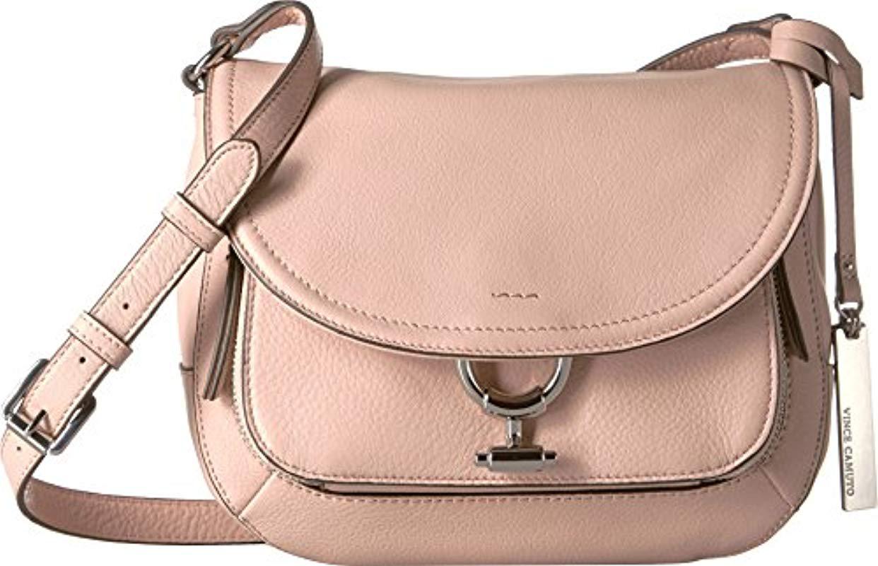 vince camuto maka leather crossbody bag