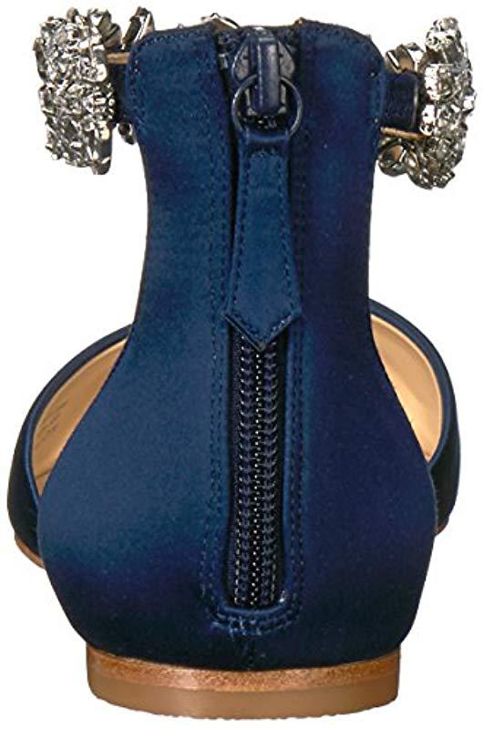 badgley mischka women's morgen mary jane flat