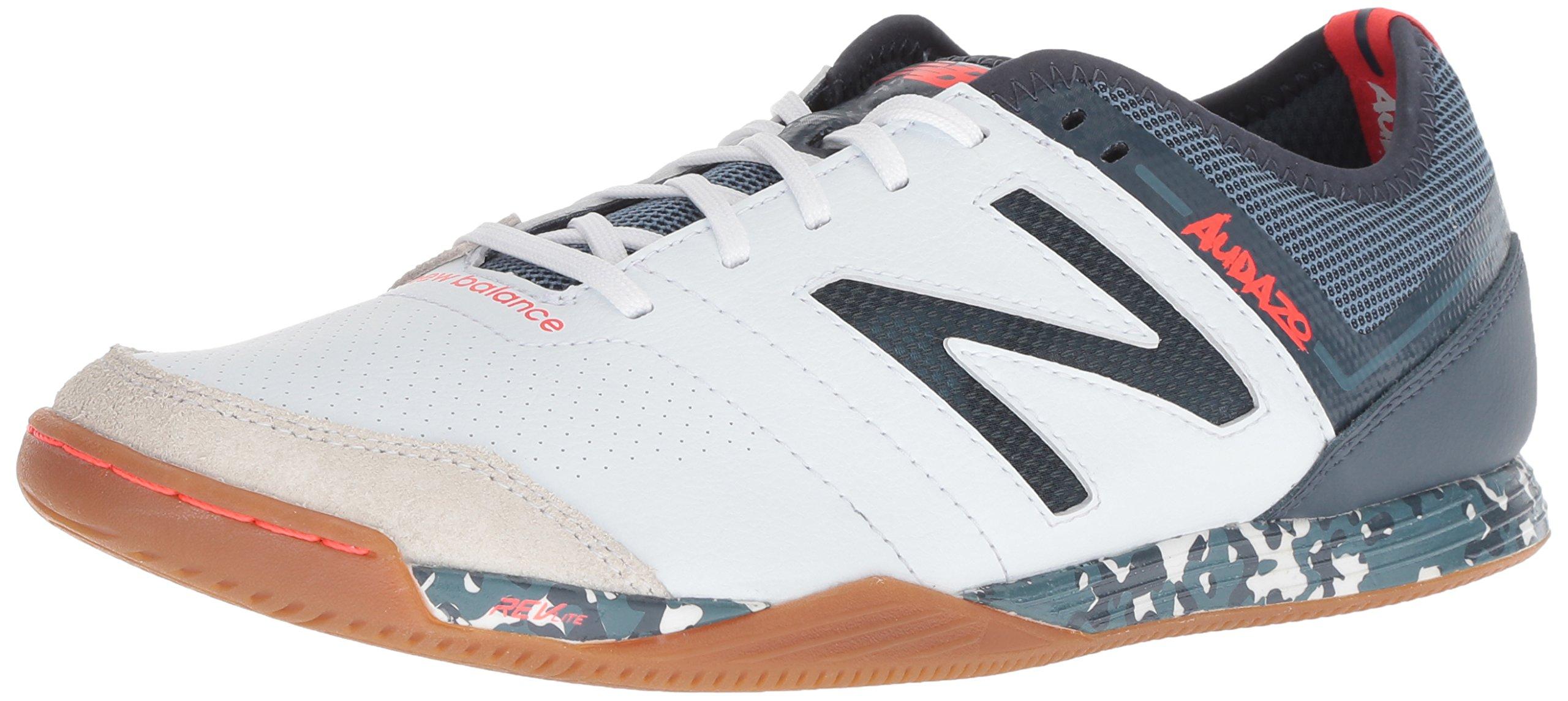 New Balance Audazo V3 Pro Indoor Soccer Shoe in White for Men | Lyst