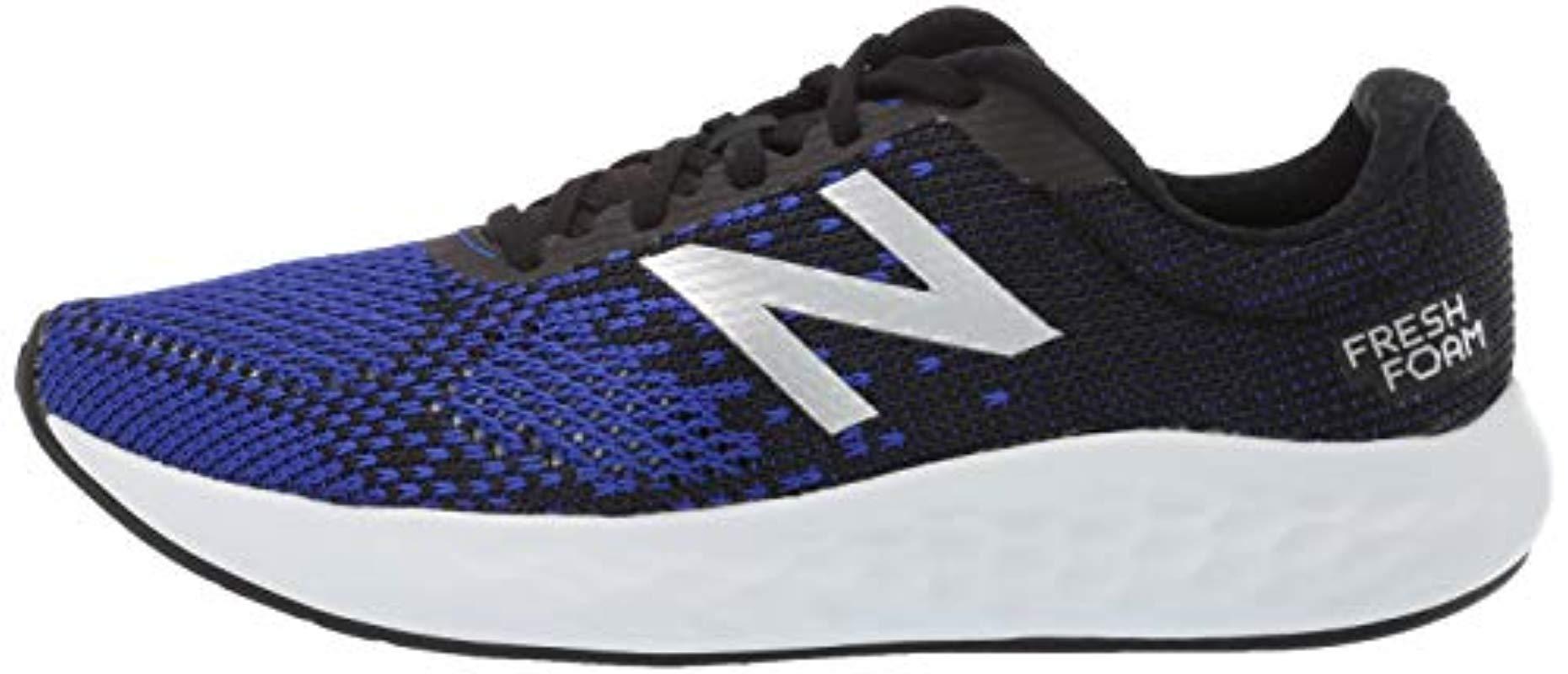 salto Queja mitología New Balance Synthetic Fresh Foam Rise V1 Running Shoe in uv Blue/Black  (Blue) for Men - Save 37% - Lyst
