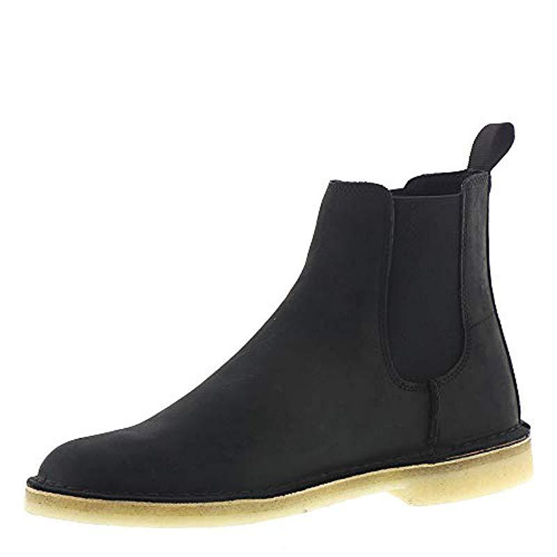clarks desert chelsea boots