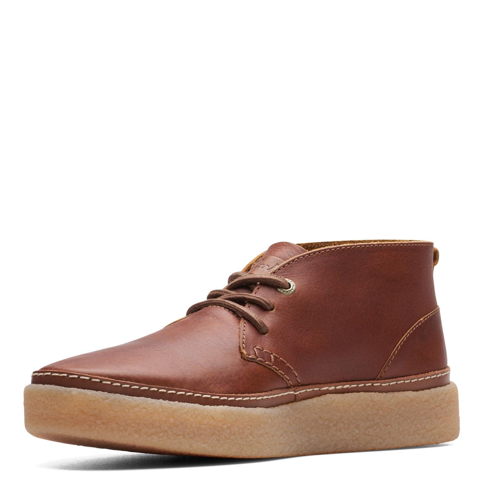 Clarks Oakpark Mid Chukka Boot in Brown for Men | Lyst