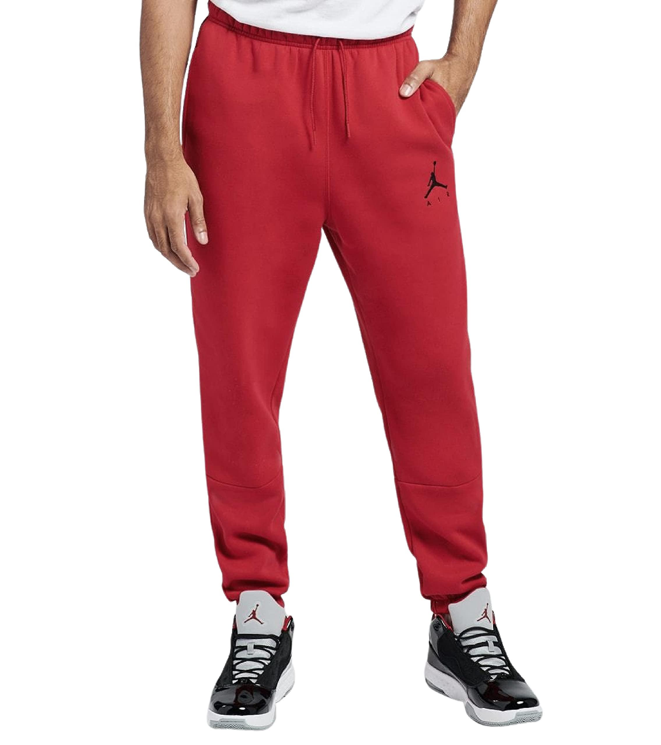 Nike Air Jordan S Jumpman Fleece Jogging Pants Performance Tracksuit  Bottoms Gym Red/gym Red/gym Red/black Xl for Men - Save 26% - Lyst