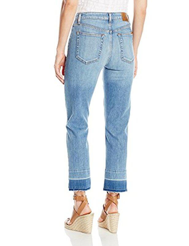 Jane High Rise Straight Crop Jean 