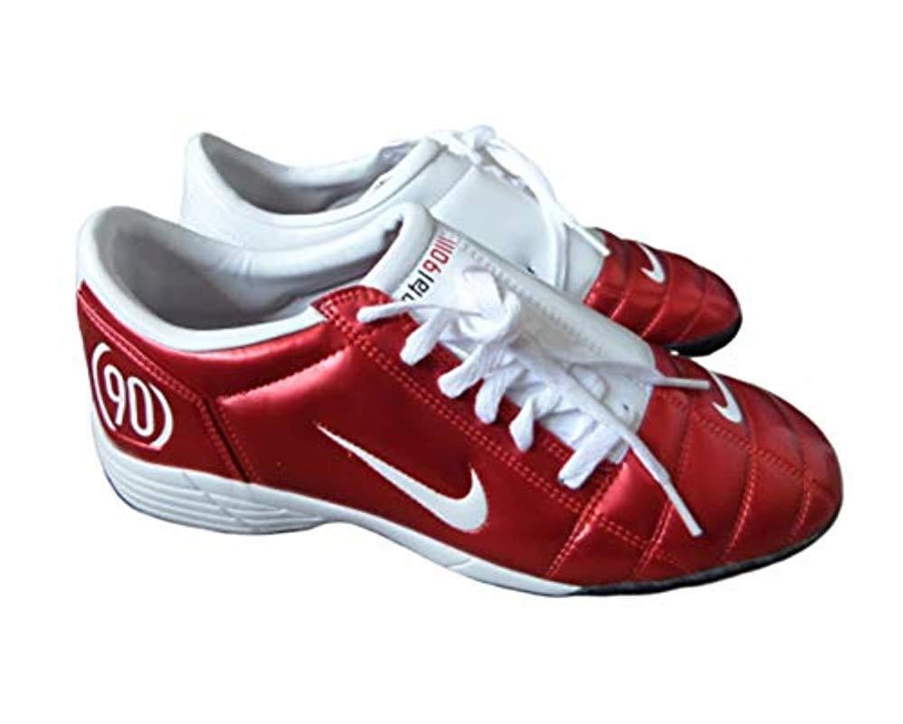 Nike Total 90 Iii Plus Astro Turf Football Trainers Original 2005 Model In Box Soccer Shoes Uk 10.5, Eur 45.5 Red for Men | Lyst UK