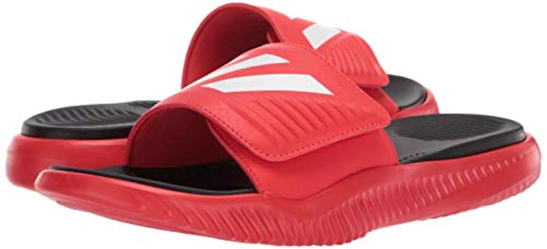 adidas Alphabounce Slide in Red for Men | Lyst UK