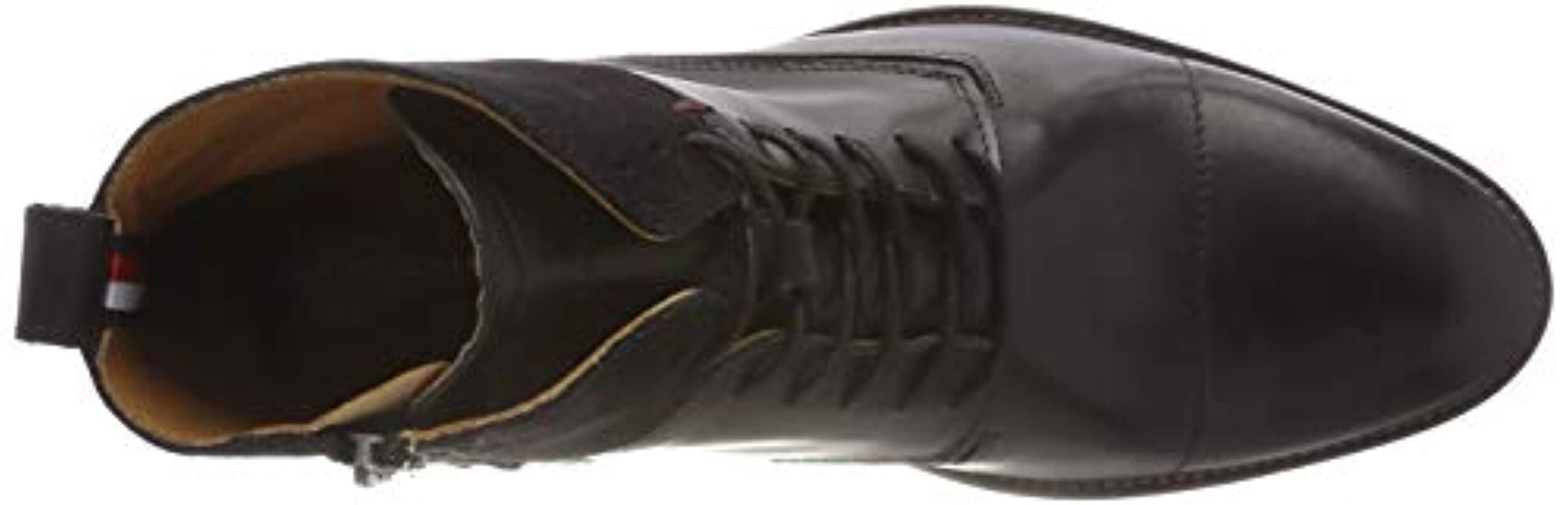 tommy hilfiger essential material mix boot
