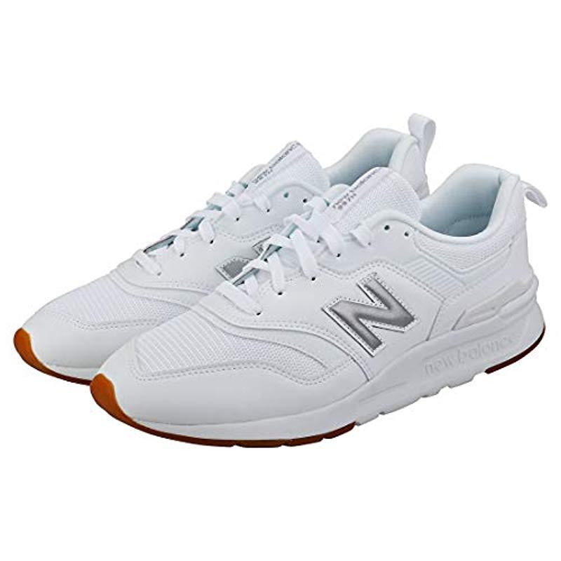 new balance 997h white silver