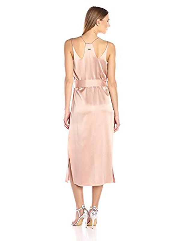 Halston Heritage Womens Sleeveless Double-Strap Cami