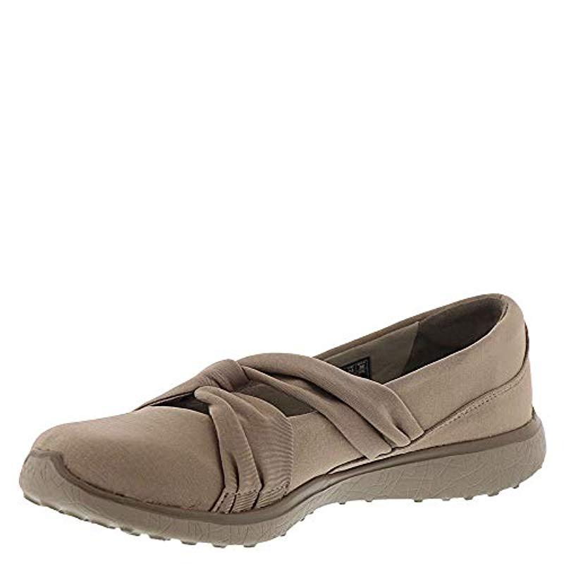 Skechers Microburst-knot Concerned Sneaker in Taupe (Gray) - Lyst