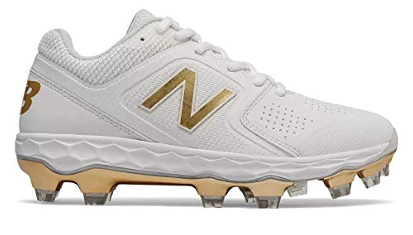new balance women's fresh foam velo v1 tpu molded softball shoe