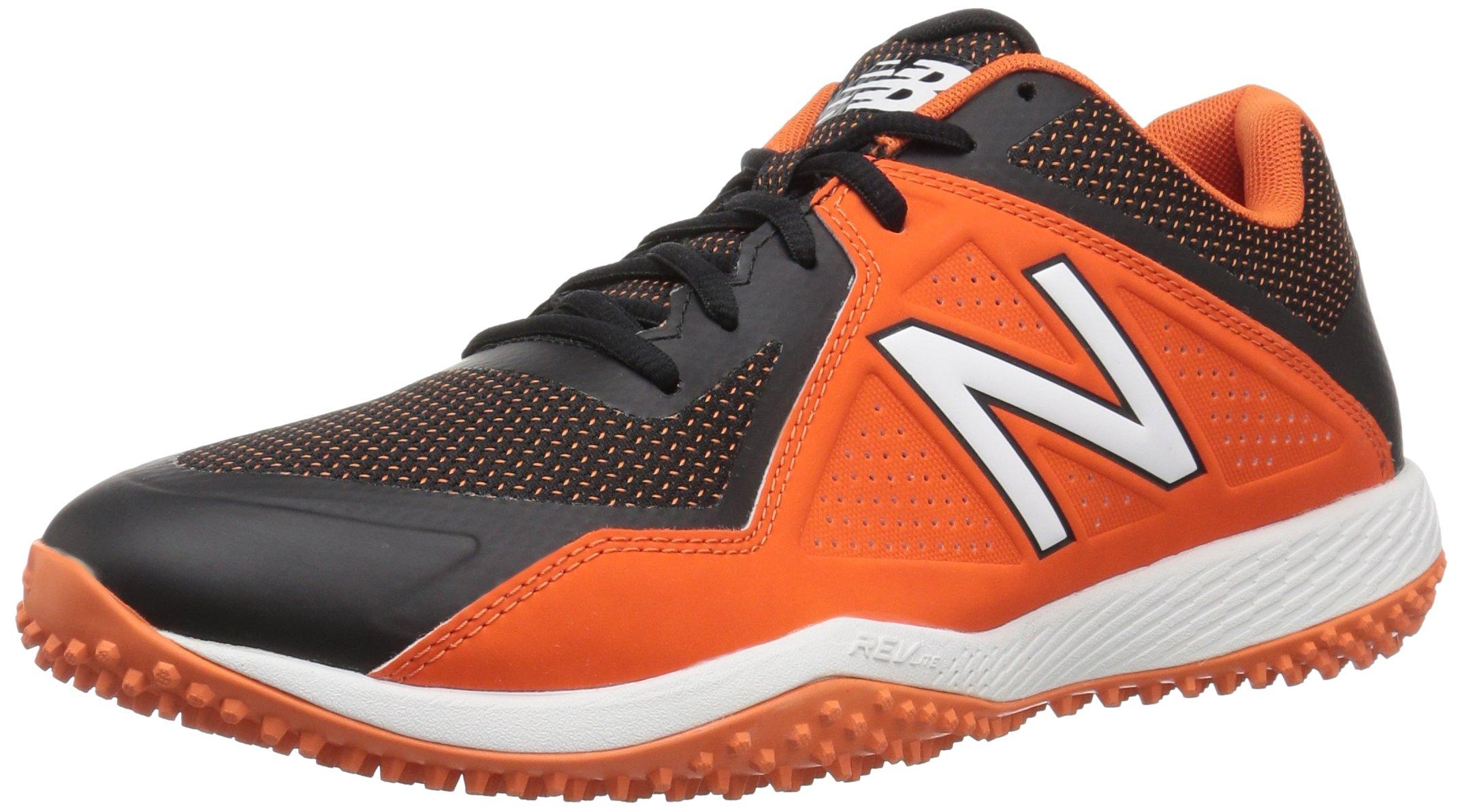New Balance 4040 V4 Turf Baseball Shoe in Black/Orange (Orange) for Men |  Lyst