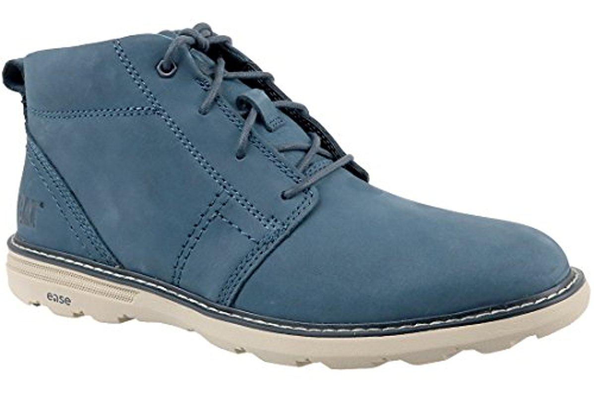blue caterpillar boots