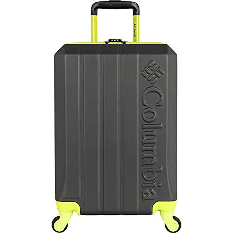 Columbia Luggage Fort Yam Hill 24 Inch Hardside Checked Spinner