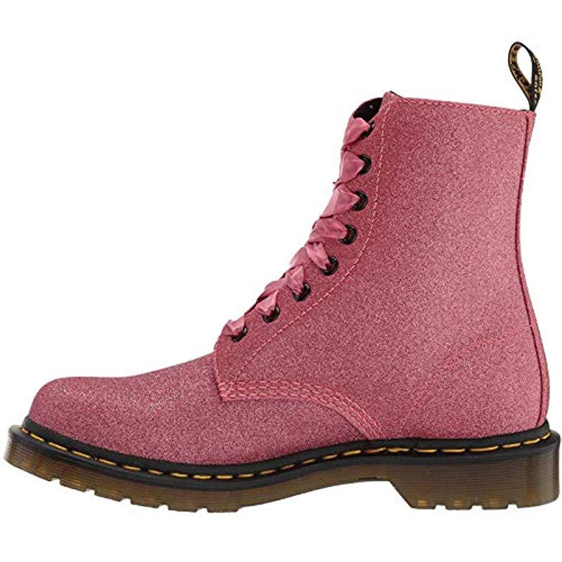 pink glitter dr martens