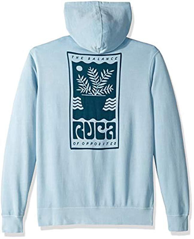 dusty blue sweatshirt
