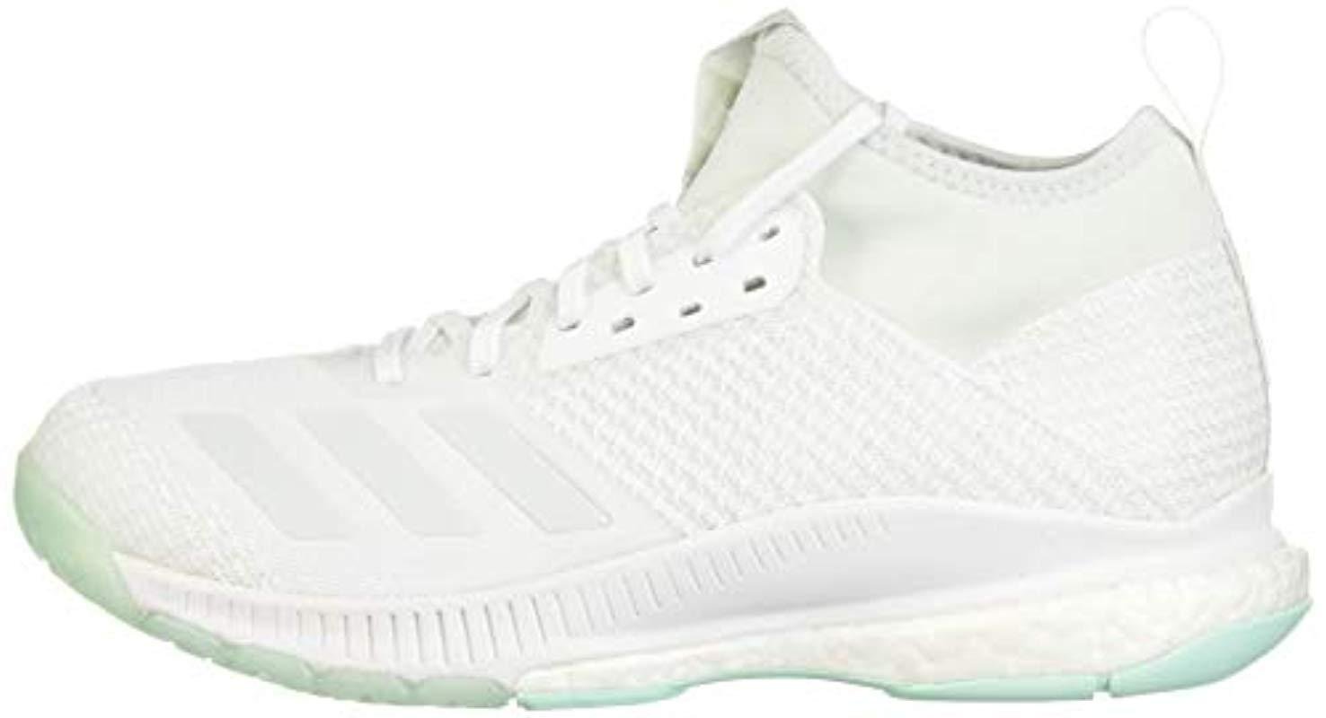 adidas Gummi Damen Crazyflight X 2 Mid Volleyballschuh in Weiß - Lyst