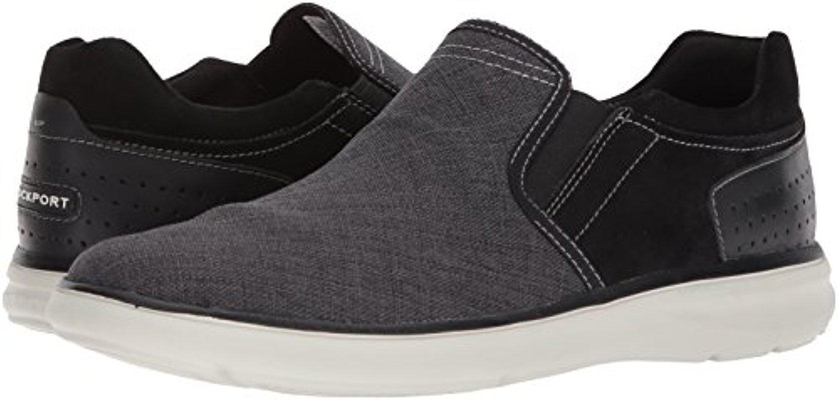 rockport men's zaden gore slip on sneaker