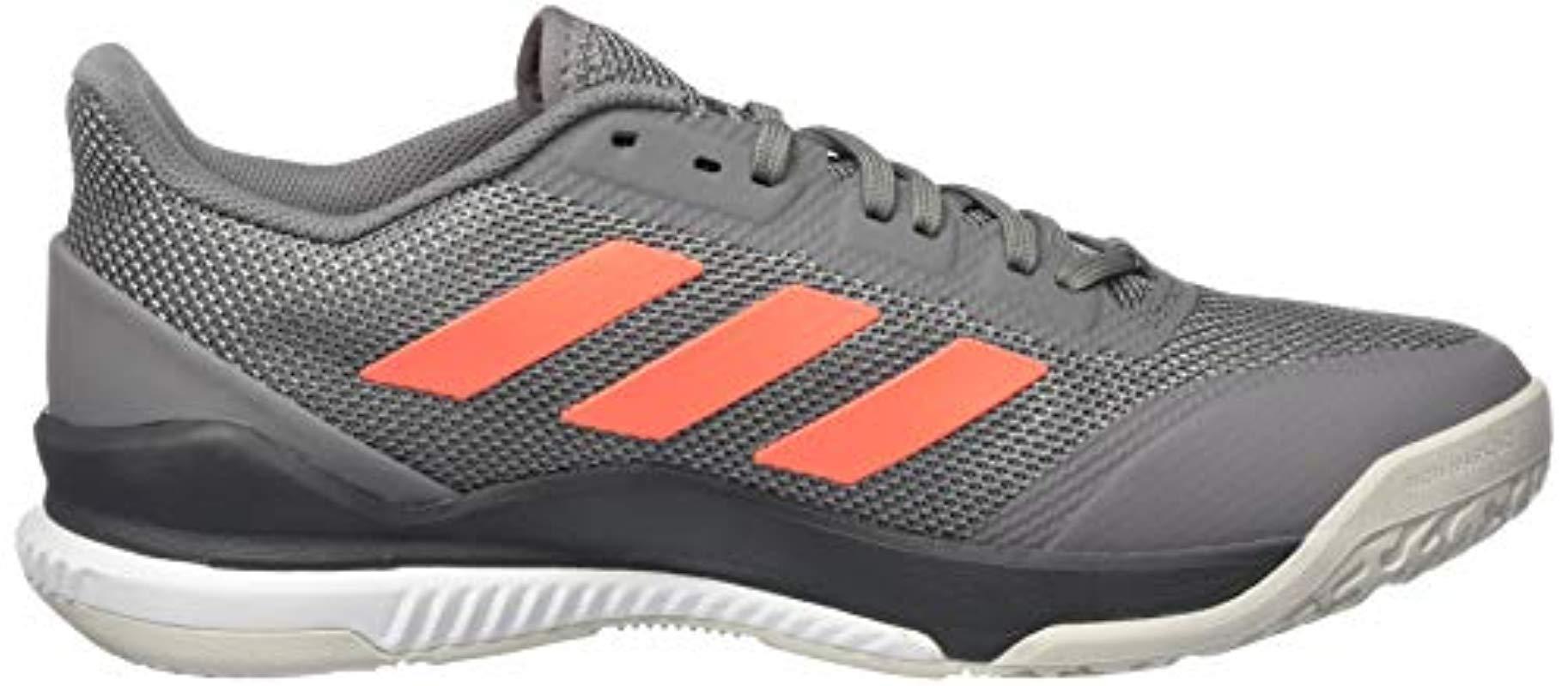 adidas Lace Stabil Bounce Cross Trainer in Gray for Men | Lyst