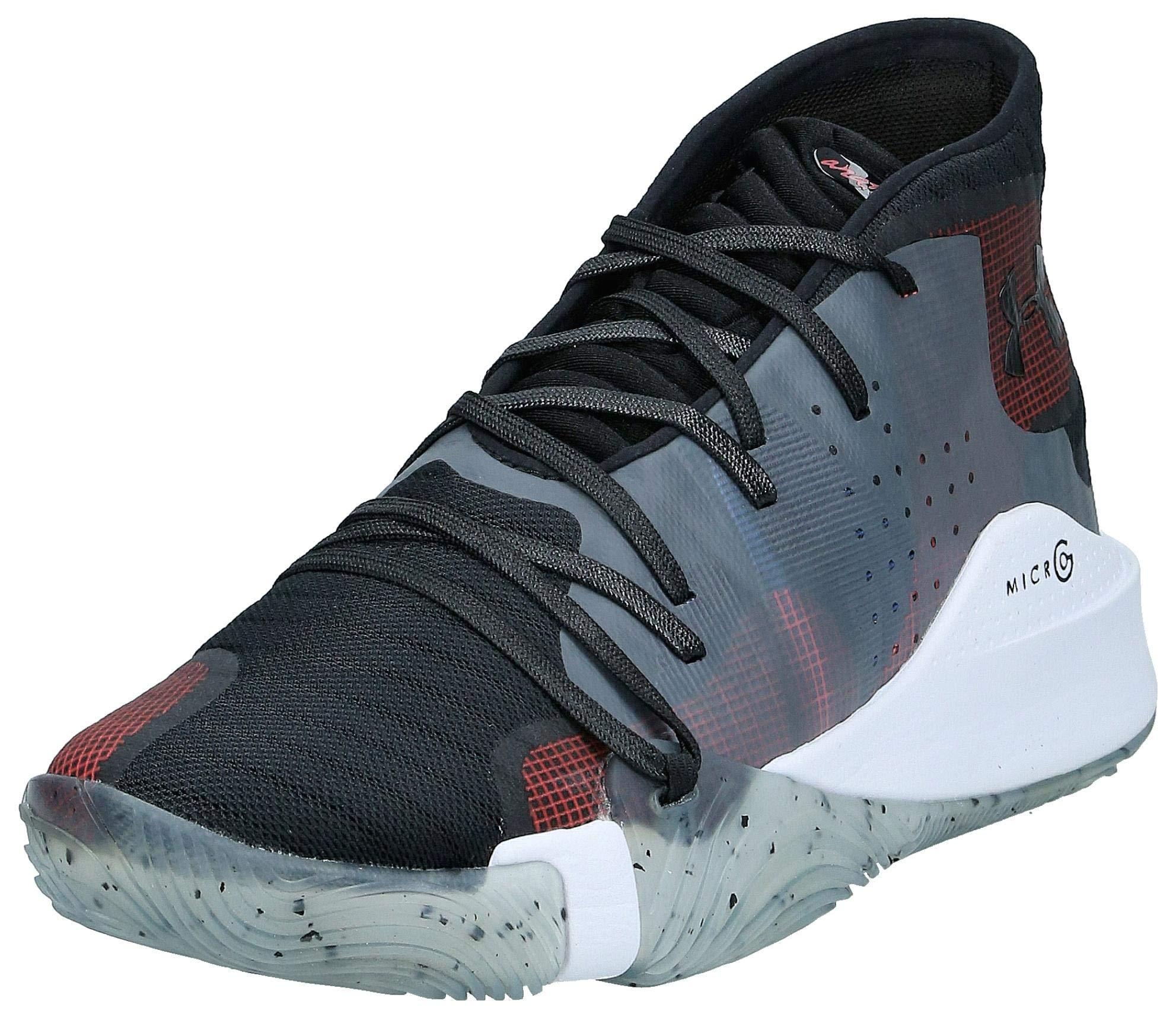Under Armour Spawn Mid Basketball Shoe in Black for Men Lyst