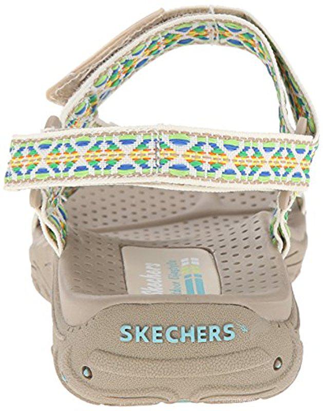 skechers women's reggae misty morning sandal