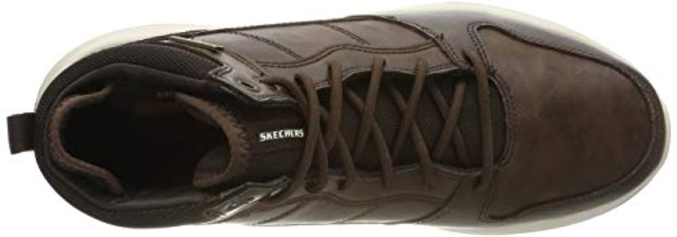 Skechers Delson Classic Boots in Brown for Men Lyst UK