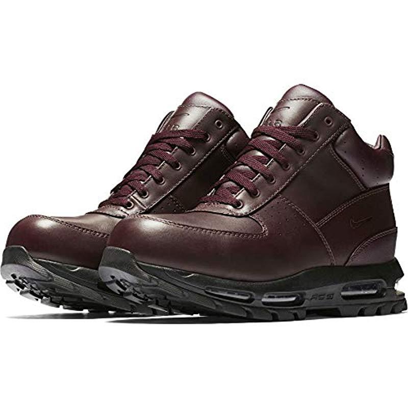 nike boots burgundy
