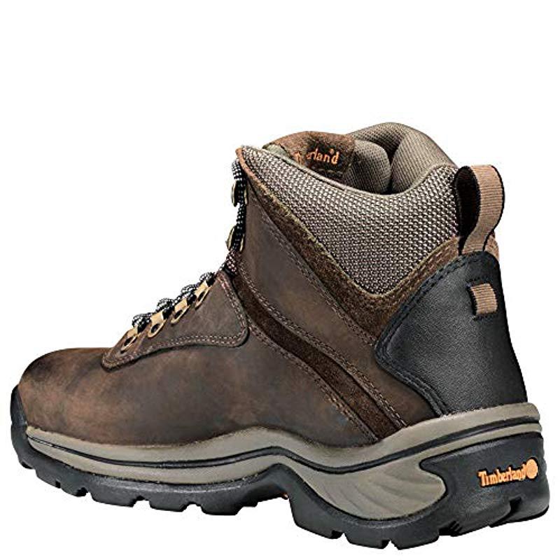 white ledge mid waterproof ankle boot