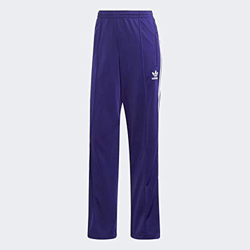 adidas Originals Firebird Mid-rise Track Pants in Purple | Lyst