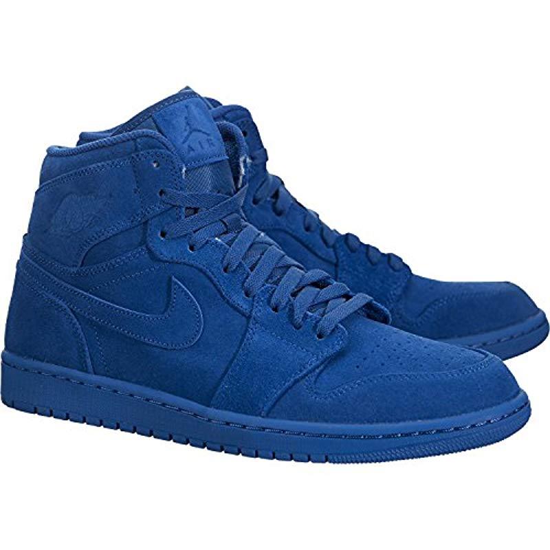 Nike Rubber S Air Jordan 1 Retro High Uk 11 In Blue For Men Lyst