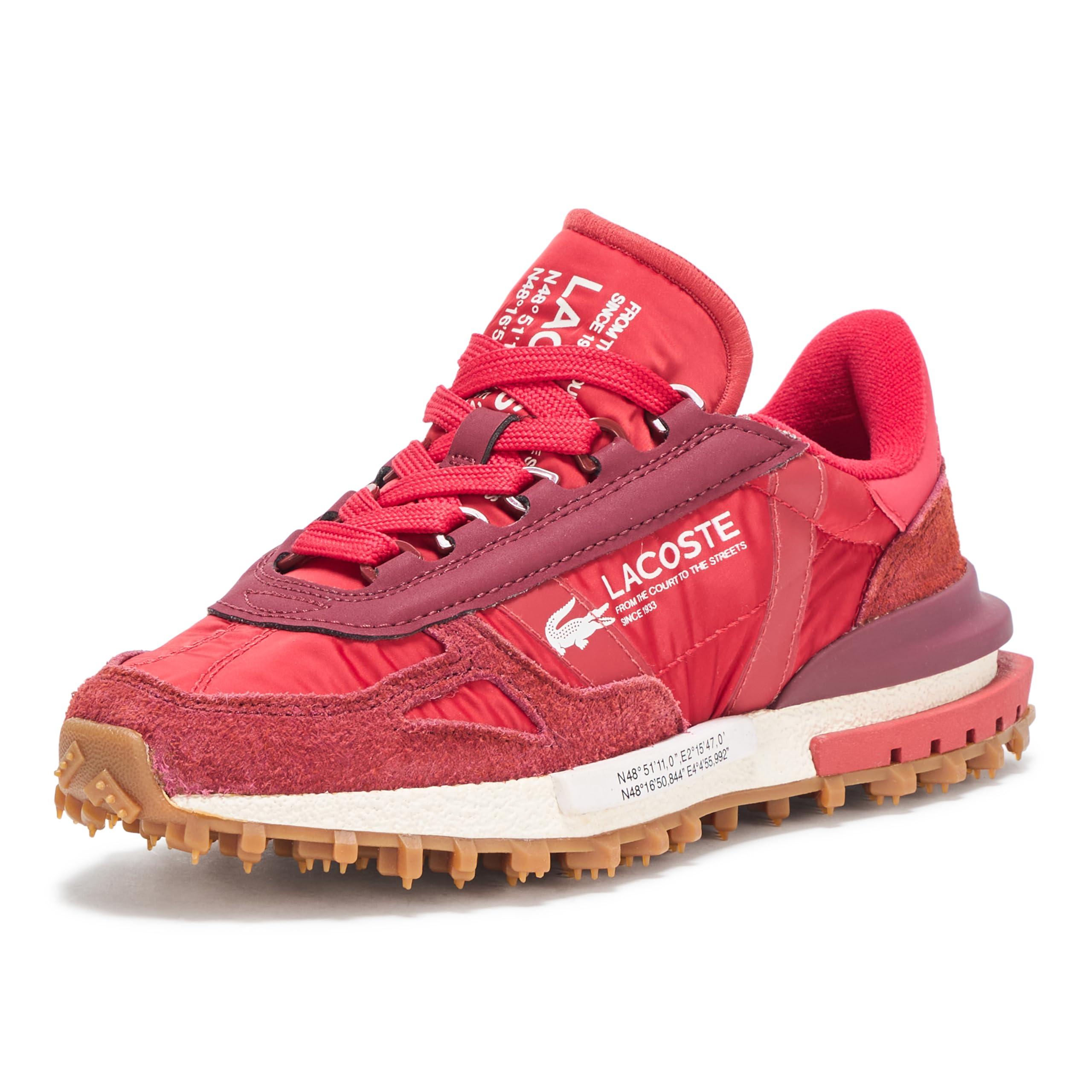 Lacoste Elite Active -Sneaker in Rot Lyst DE