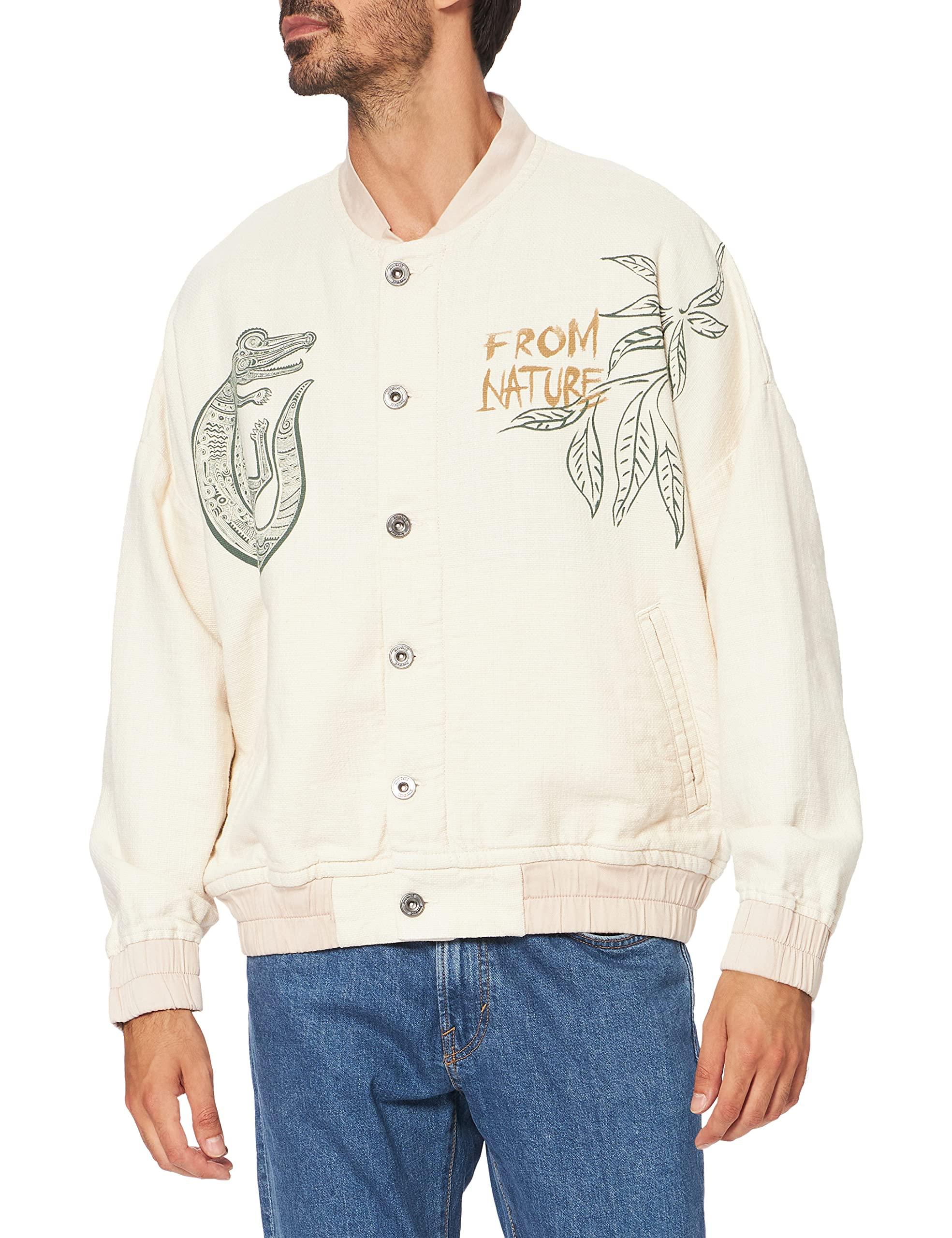 desigual white jacket