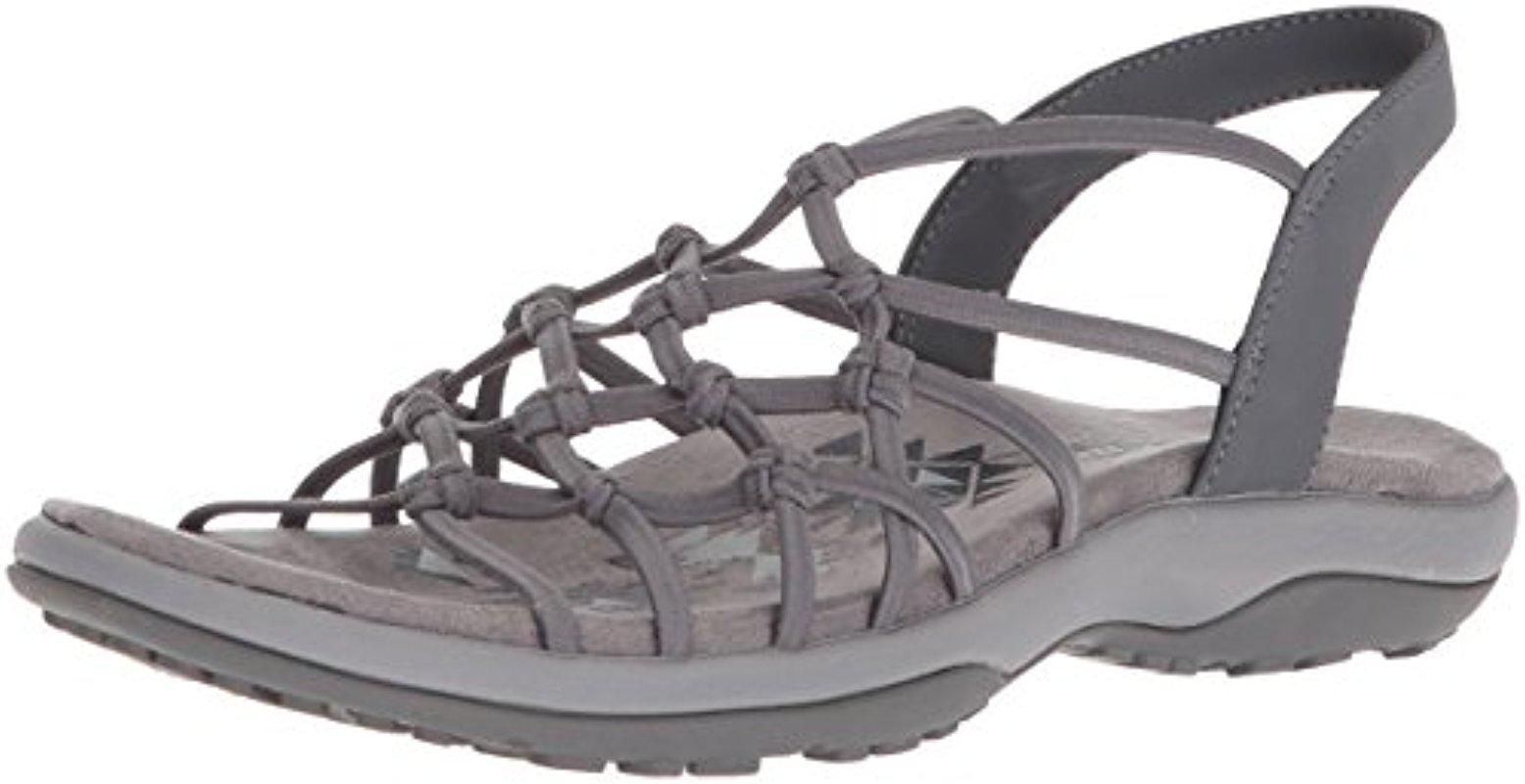 Skechers Reggae Slim-forget Me Knot Sandal in Charcoal (Gray) | Lyst