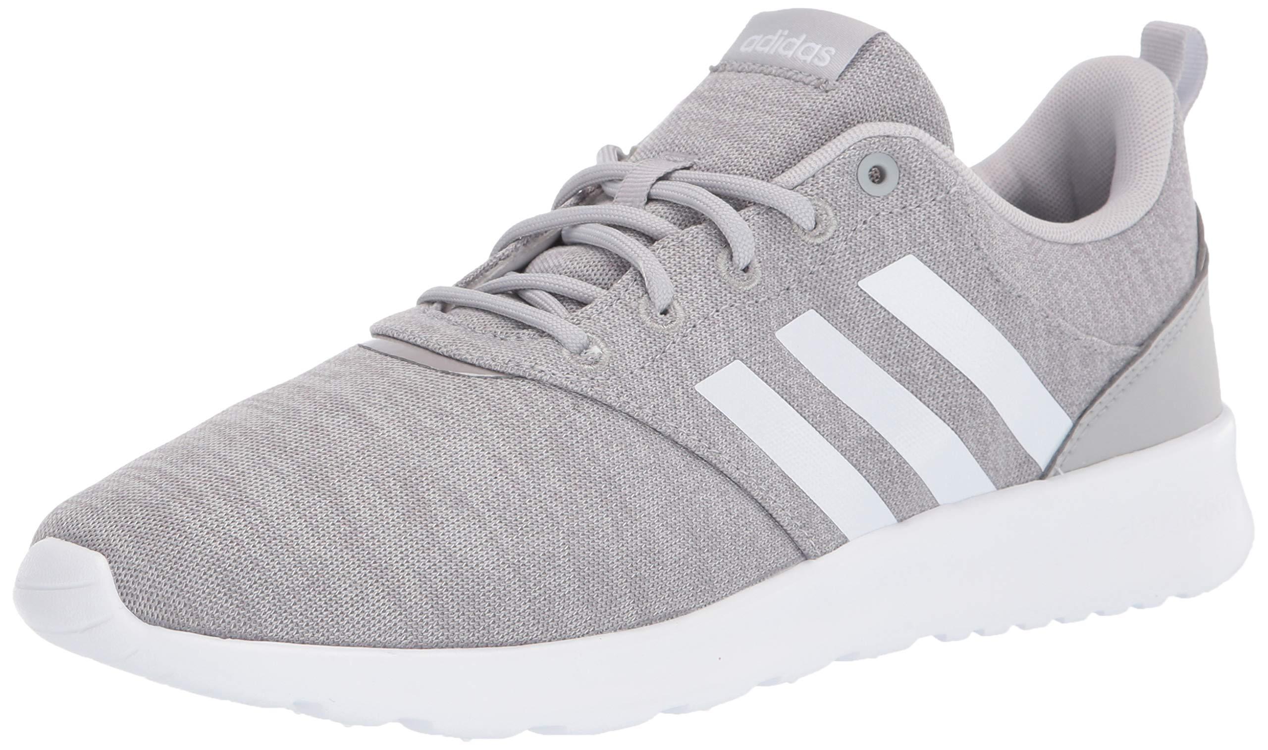 adidas Lace Qt Racer 2.0 Shoes in Grey/White/Light Granite (Gray) - Save  66% | Lyst